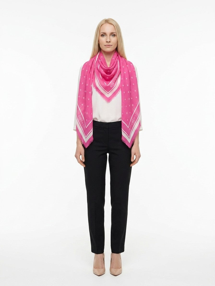 Givenchy Zweifarbiger Kaschmirschal