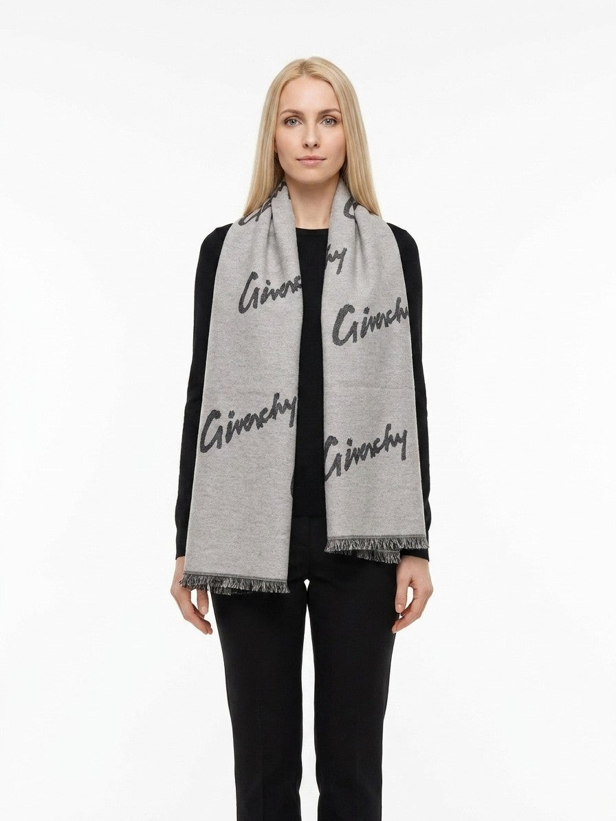 Givenchy Zweifarbiger Wollschal
