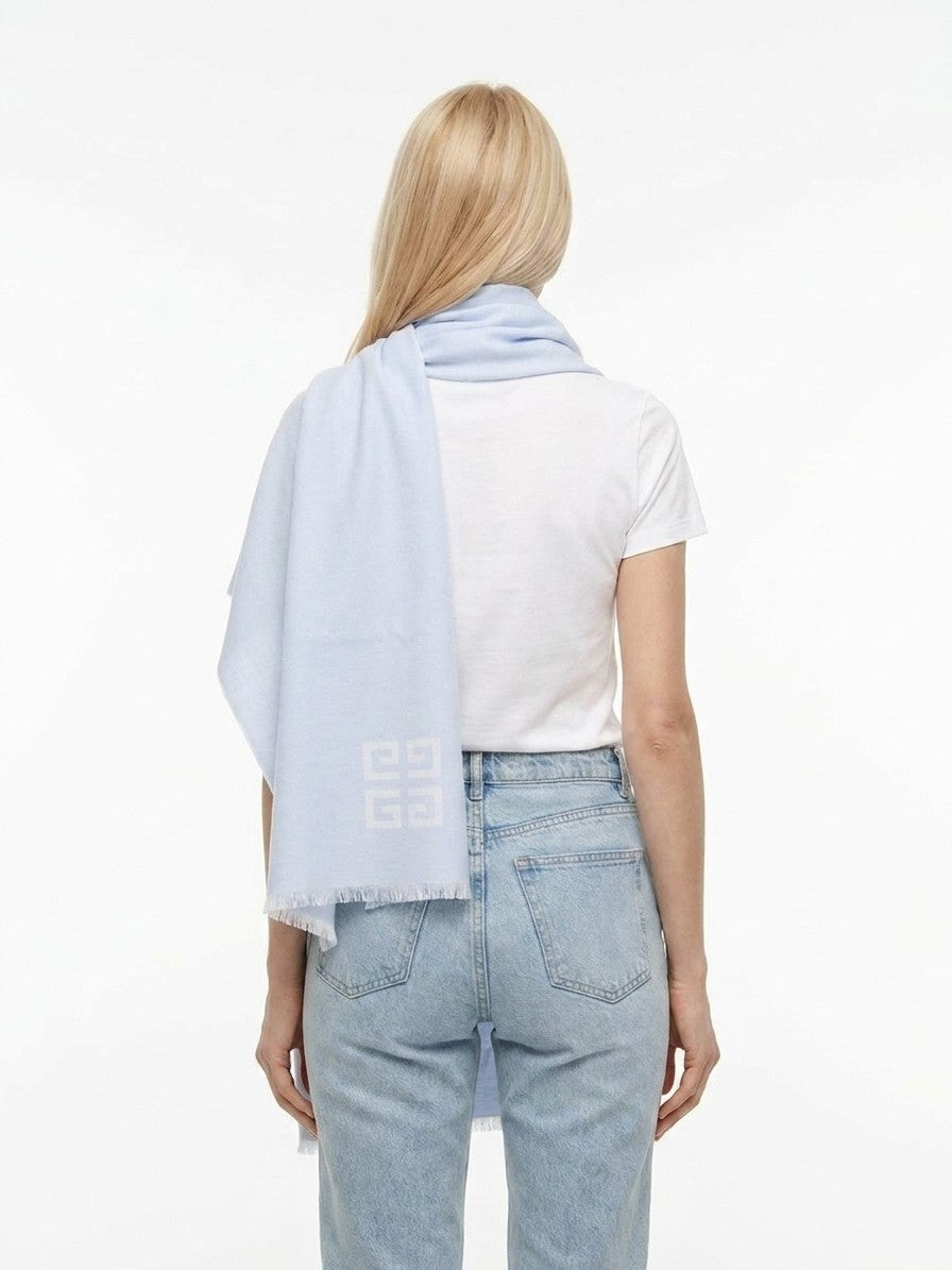 Givenchy Zweifarbiger Wollschal