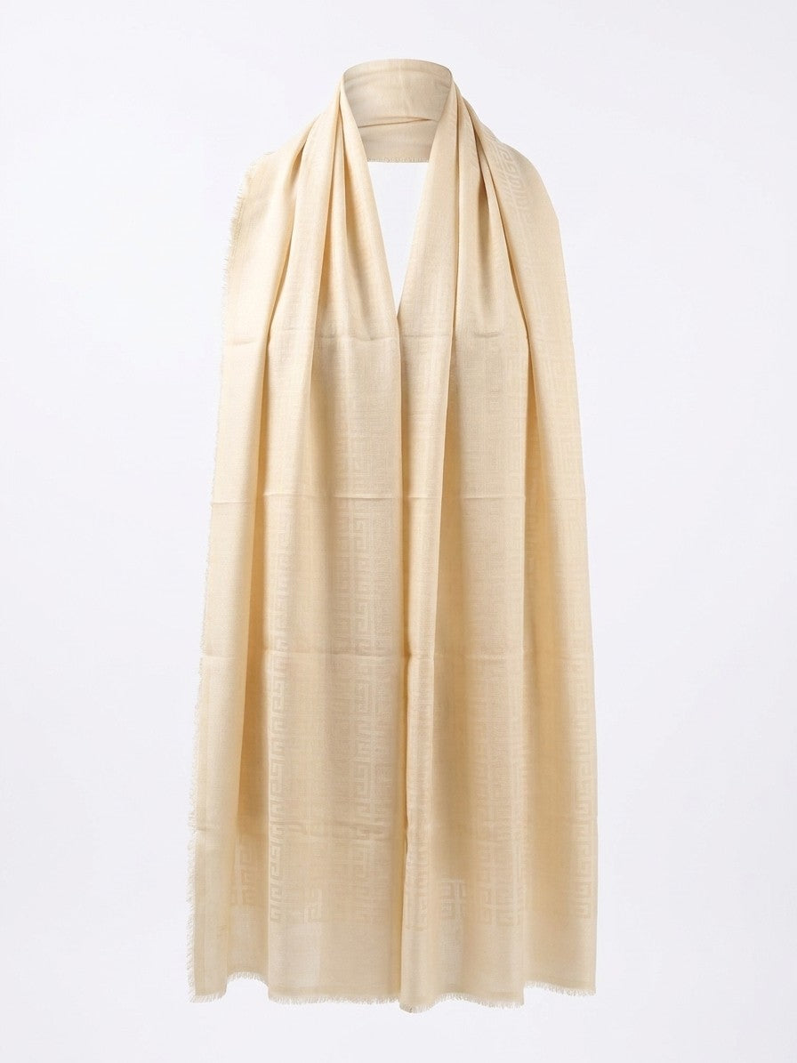 Givenchy Beiger Seidenschal