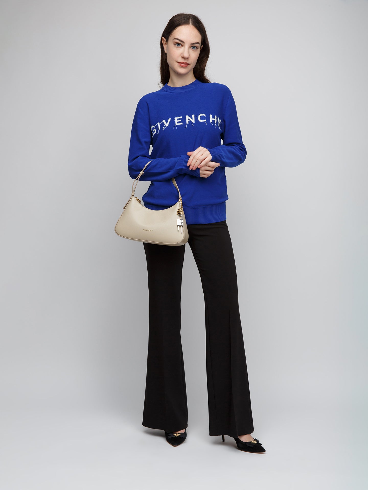 Givenchy Beige Kalbsleder Handtasche