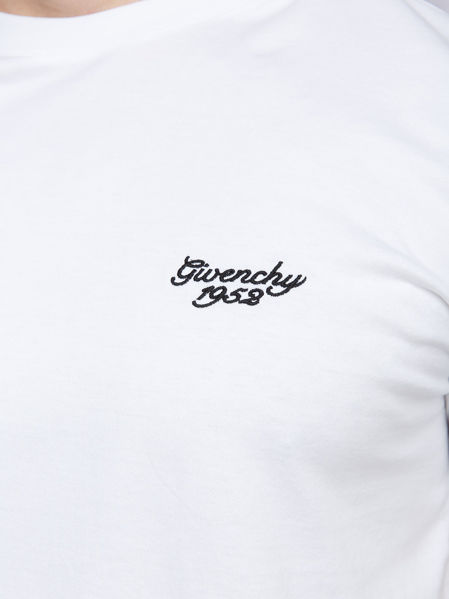 Givenchy Weißes Baumwoll-T-Shirt