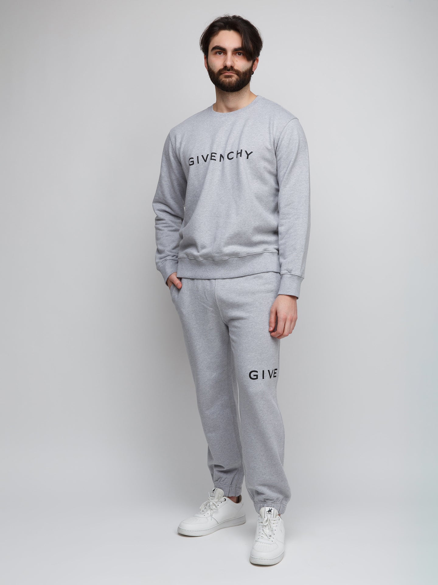 Givenchy Grauer Baumwollpullover