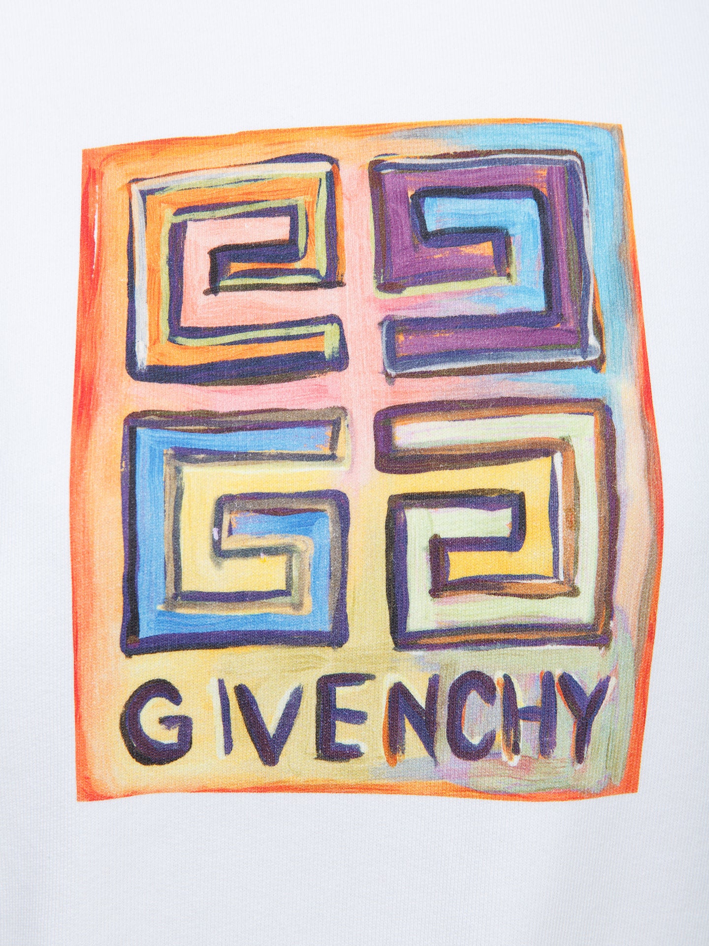 Givenchy Weißes Baumwoll-Sweatshirt