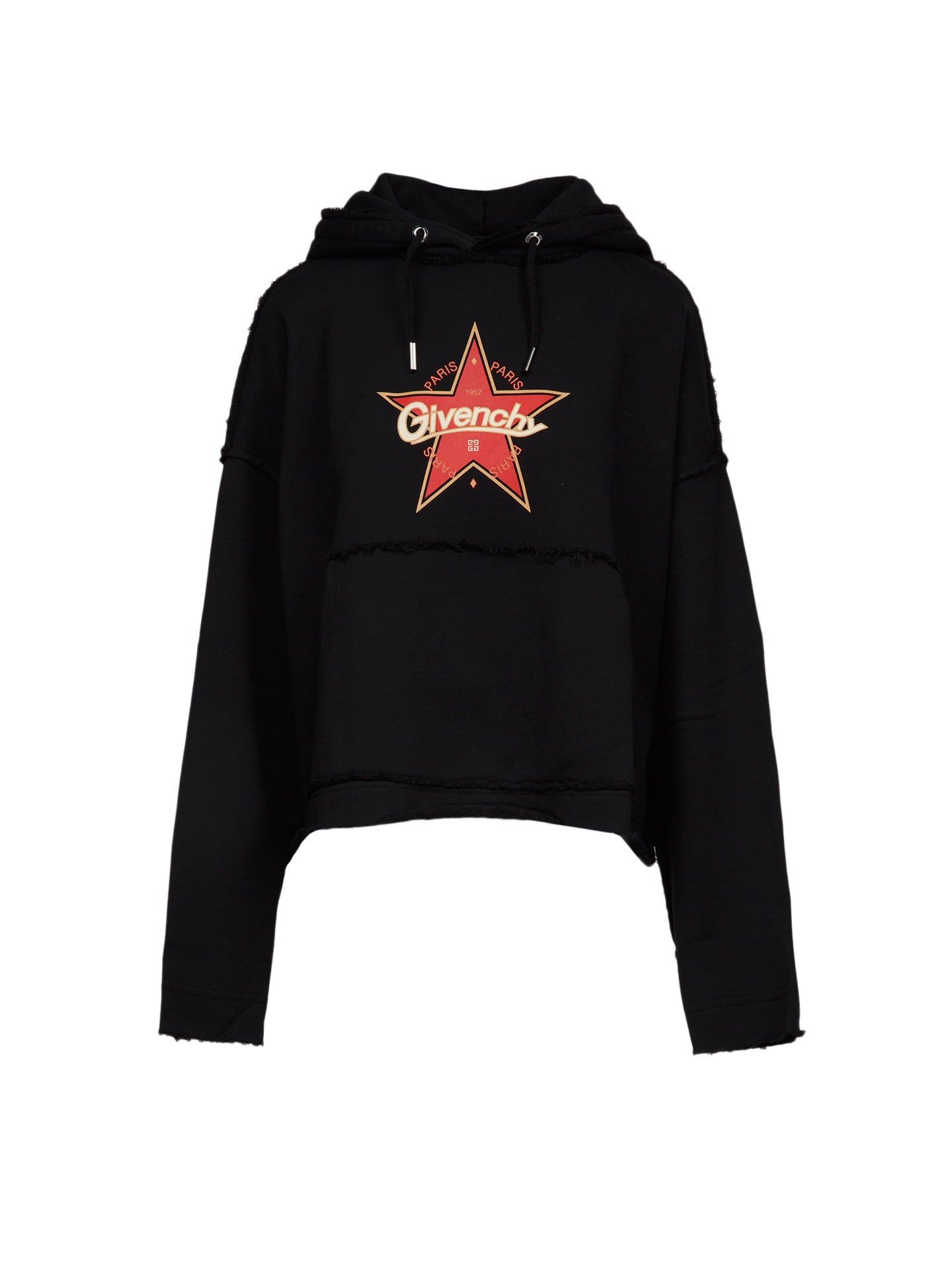 Givenchy Schwarzer Baumwoll-Hoodie