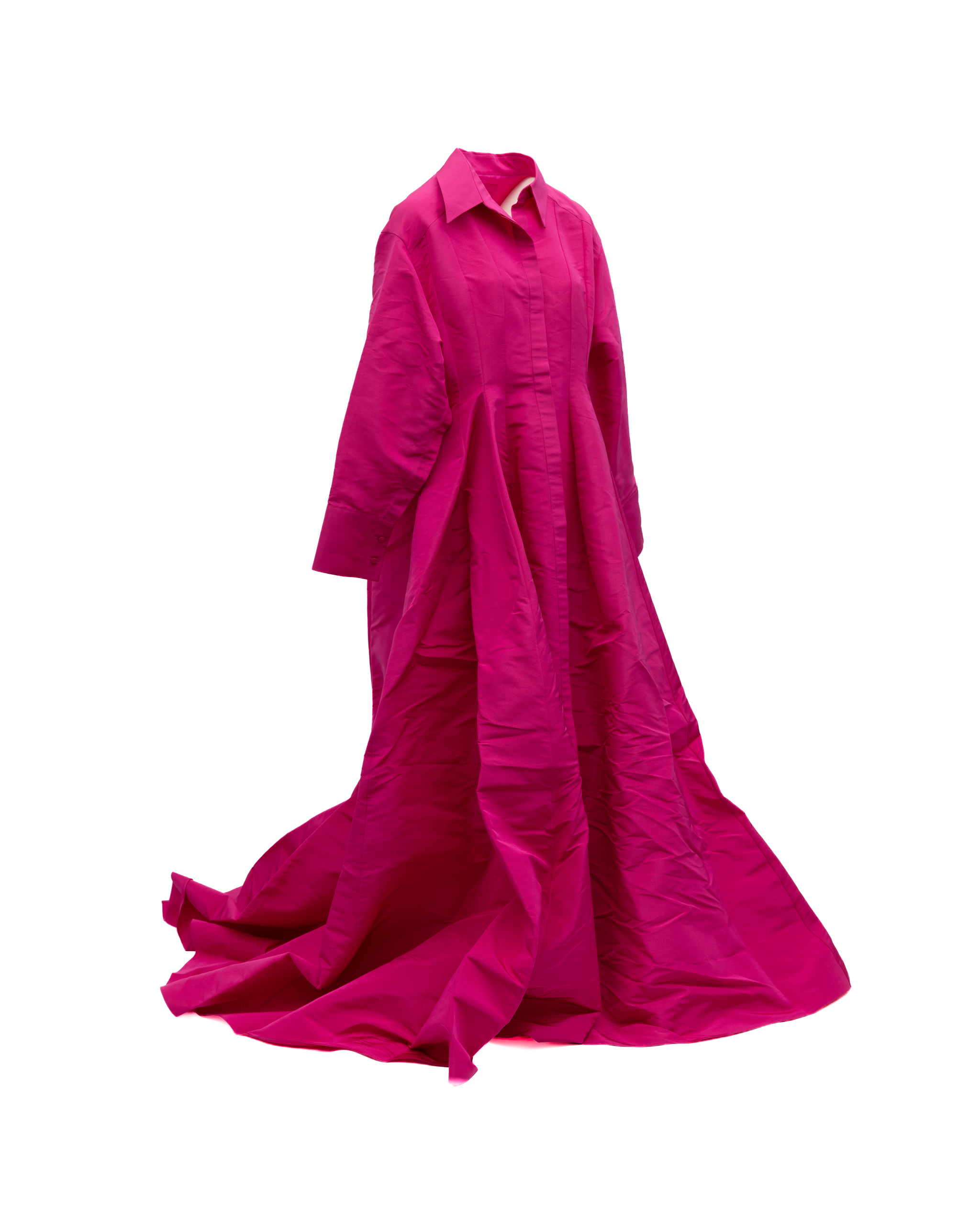 Valentino Garavani Maxi-Kleid in Oversized-Passform, Pink