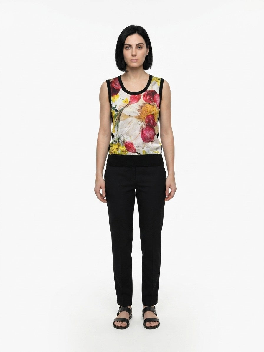 Dolce & Gabbana Mehrfarbige Baumwoll-Tanktops