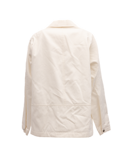 Valentino Garavani Ivory Oversized Hemdjacke