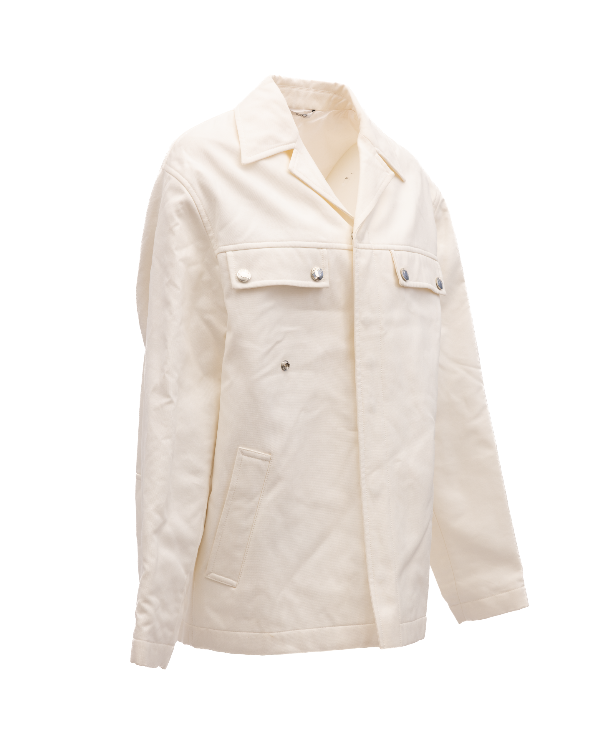 Valentino Garavani Ivory Oversized Hemdjacke