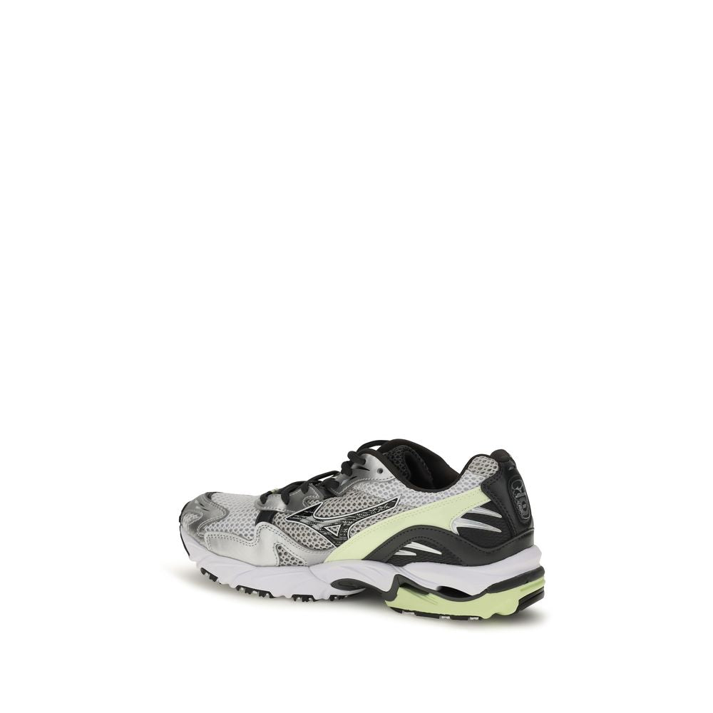 MIZUNO Graue Stoff-Sneaker mit niedrigem Schaft