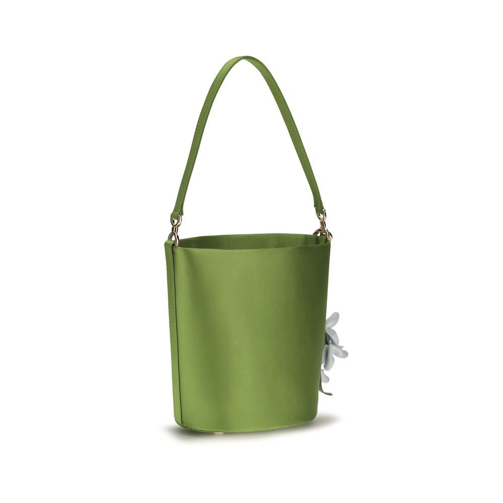 Self-Portrait Zweifarbige Polyester-Bucket Bag