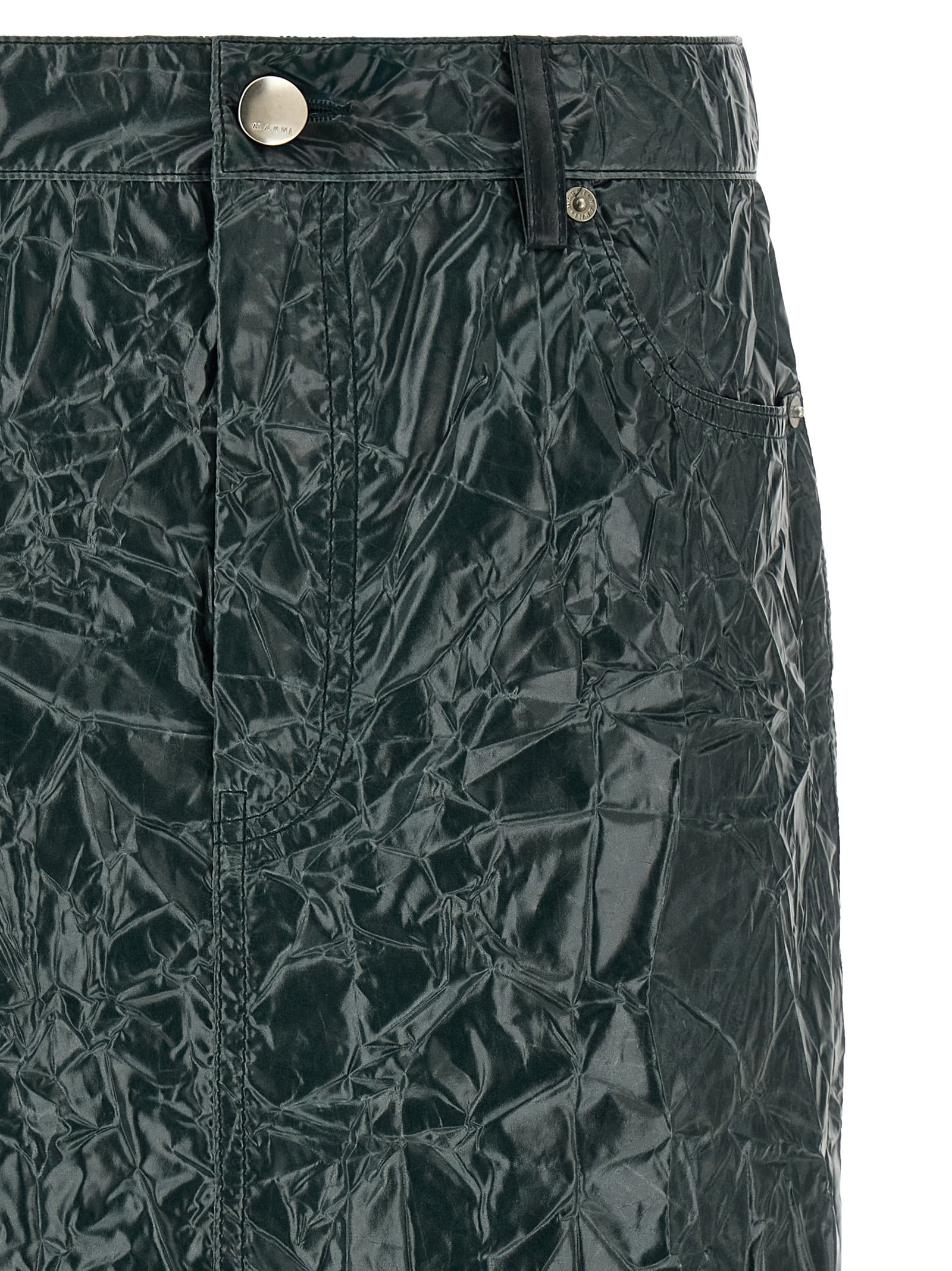 Marni Midirock aus Polyester in Bicolor