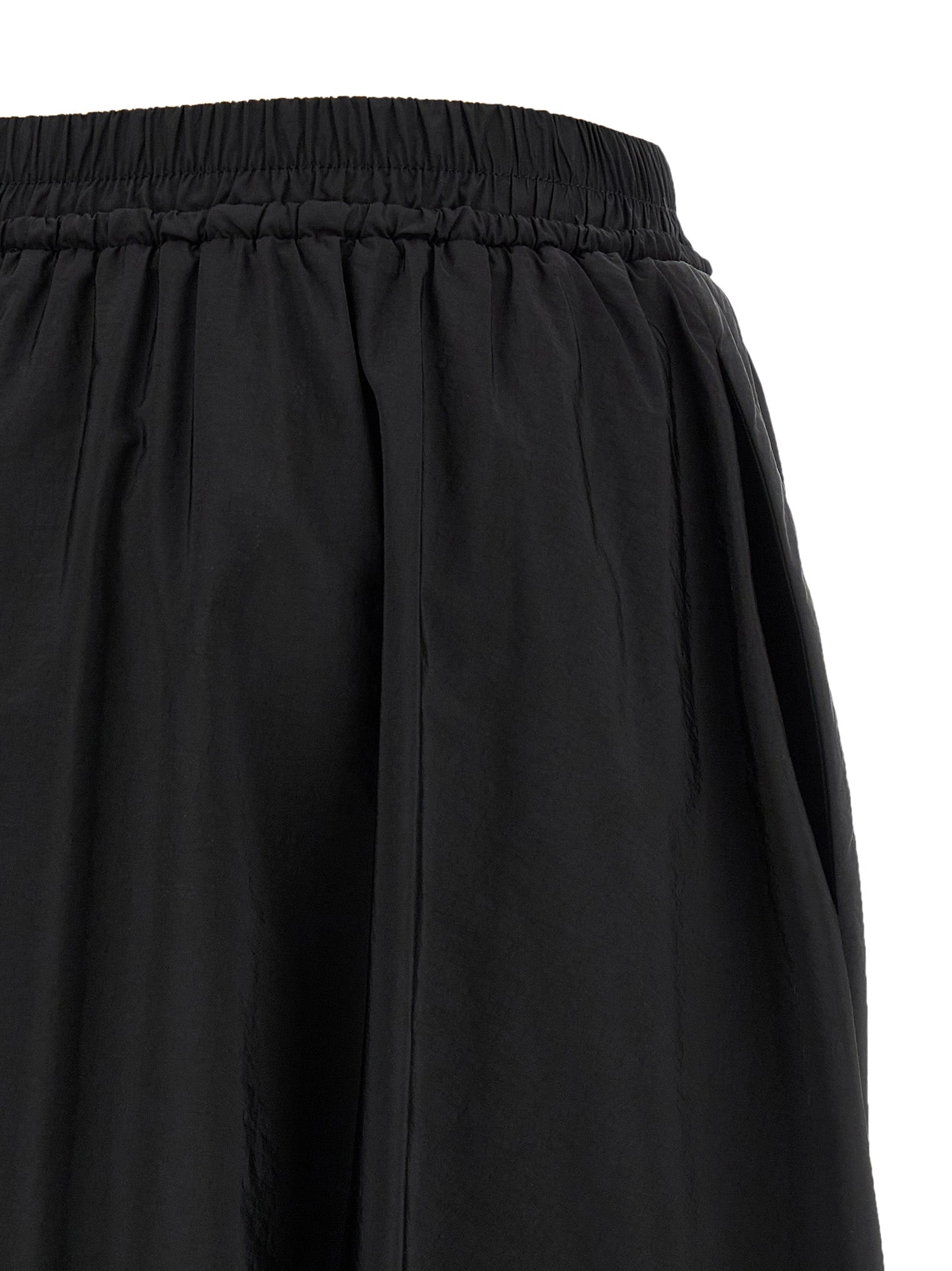 Max Mara Schwarzer Minirock aus Polyamid