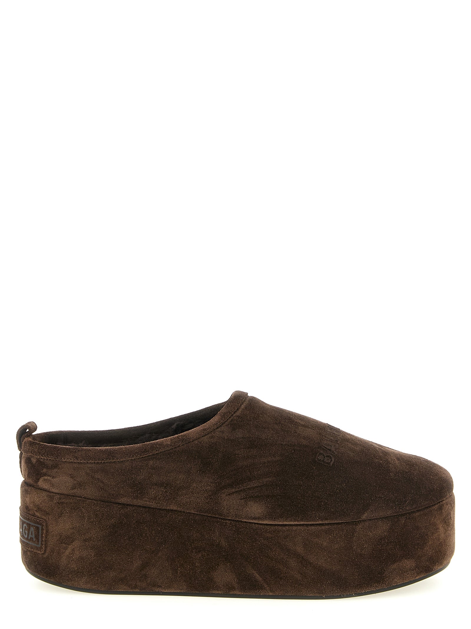 Balenciaga Braune Mules aus Kalbsleder