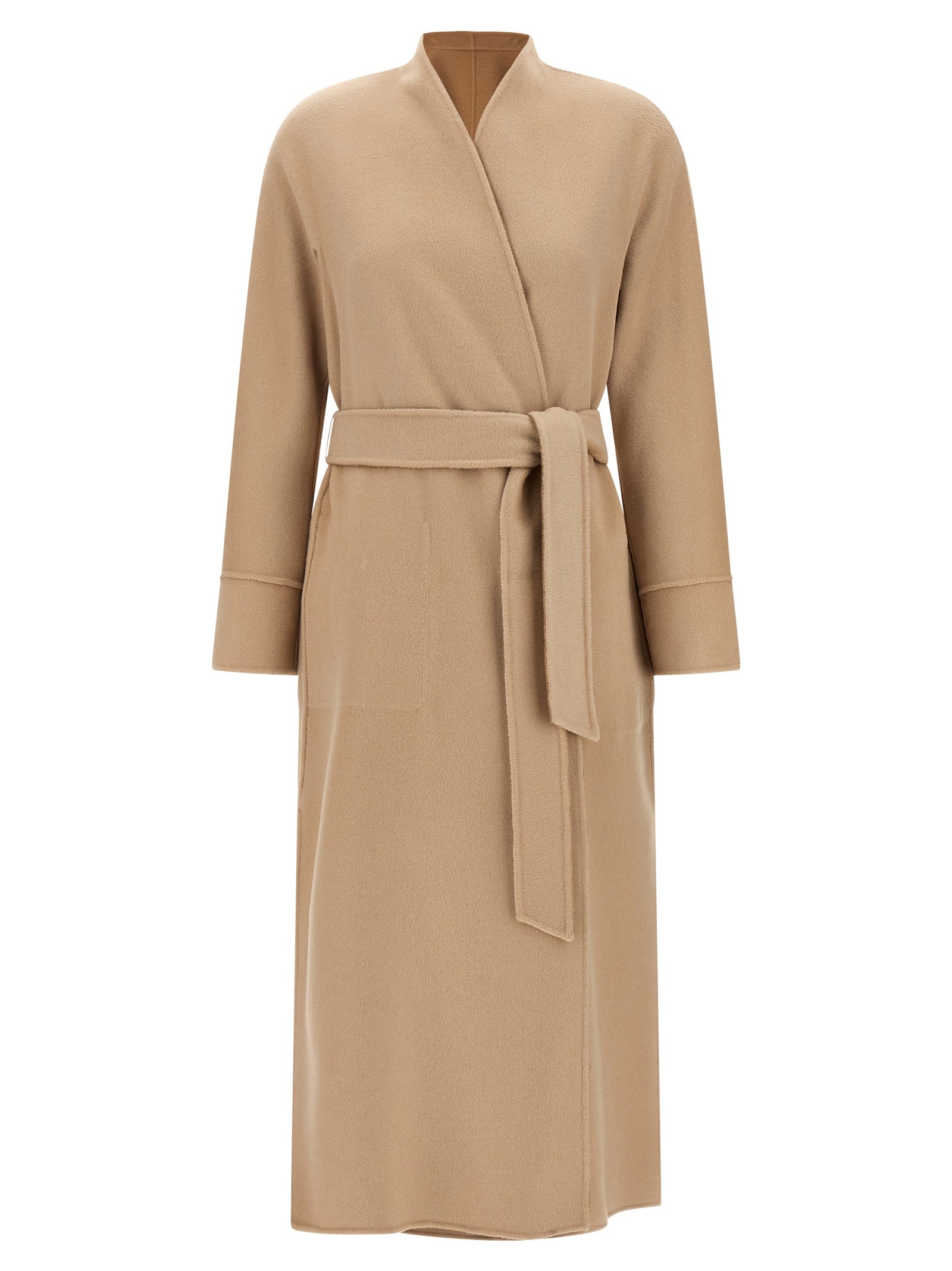 Max Mara Beiger Wollmantel