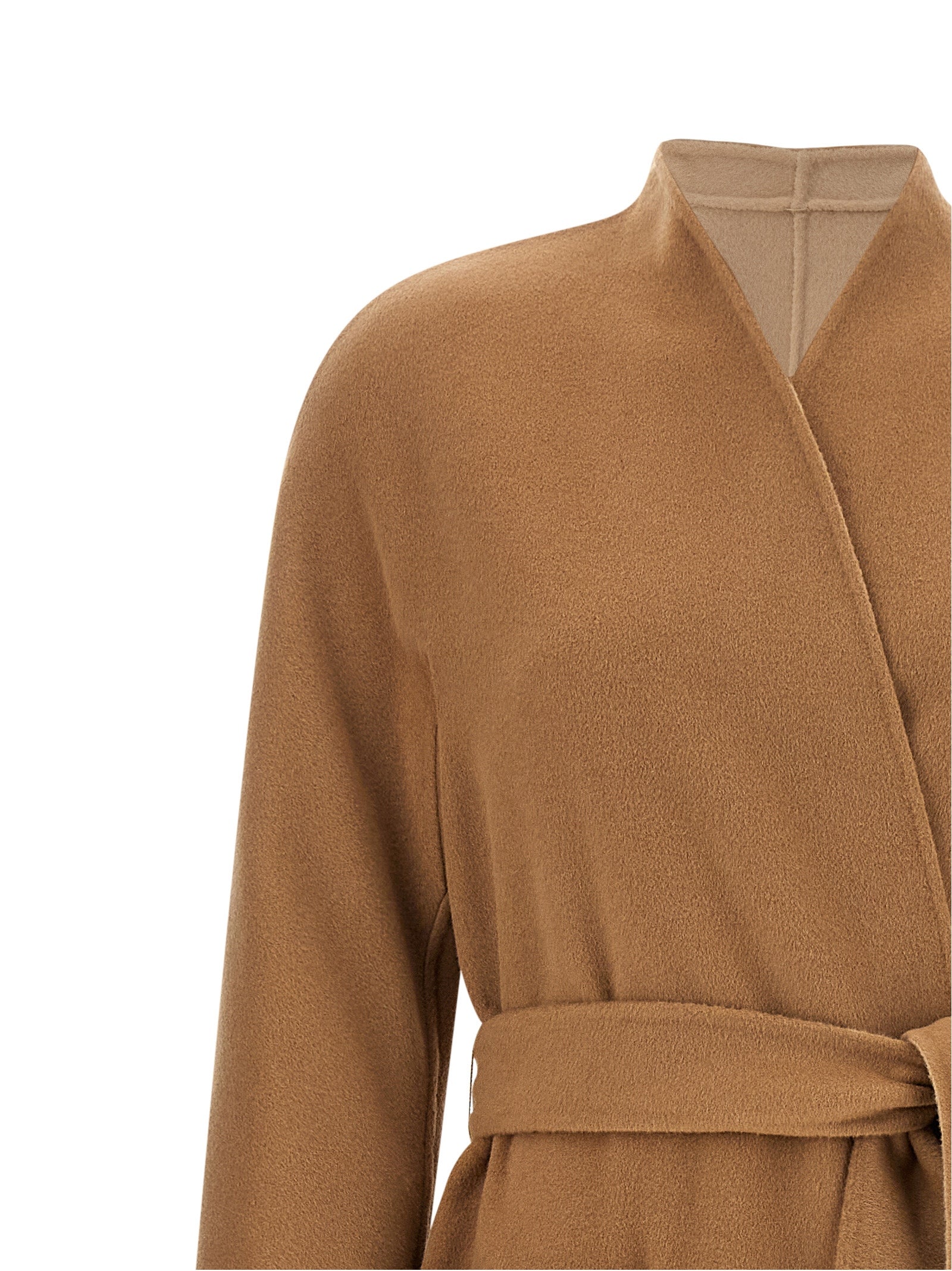 Max Mara Beiger Wollmantel