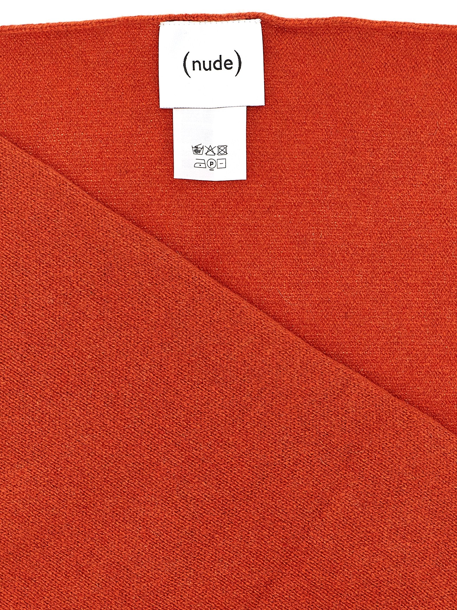 NUDE Orange Kaschmir Accessoire