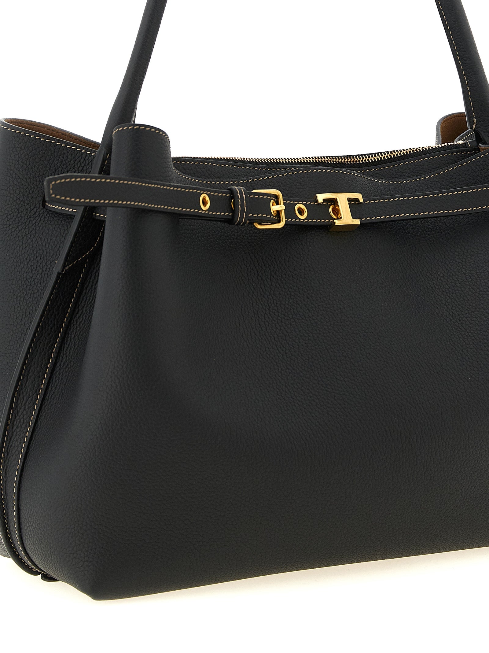 Tod's Schwarze Kalbsleder-Handtasche