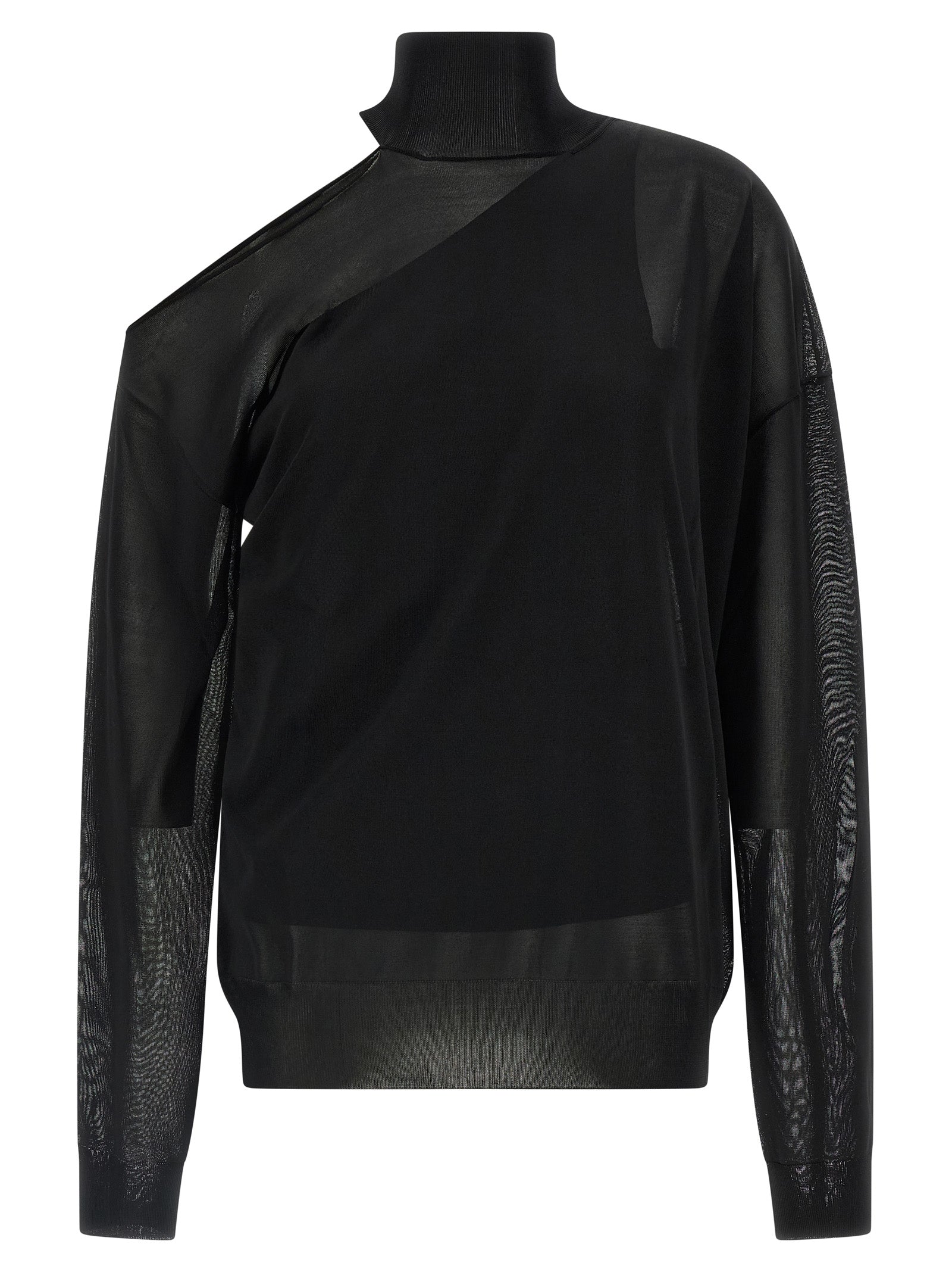 Fendi Schwarzer Cardigan aus Viskose