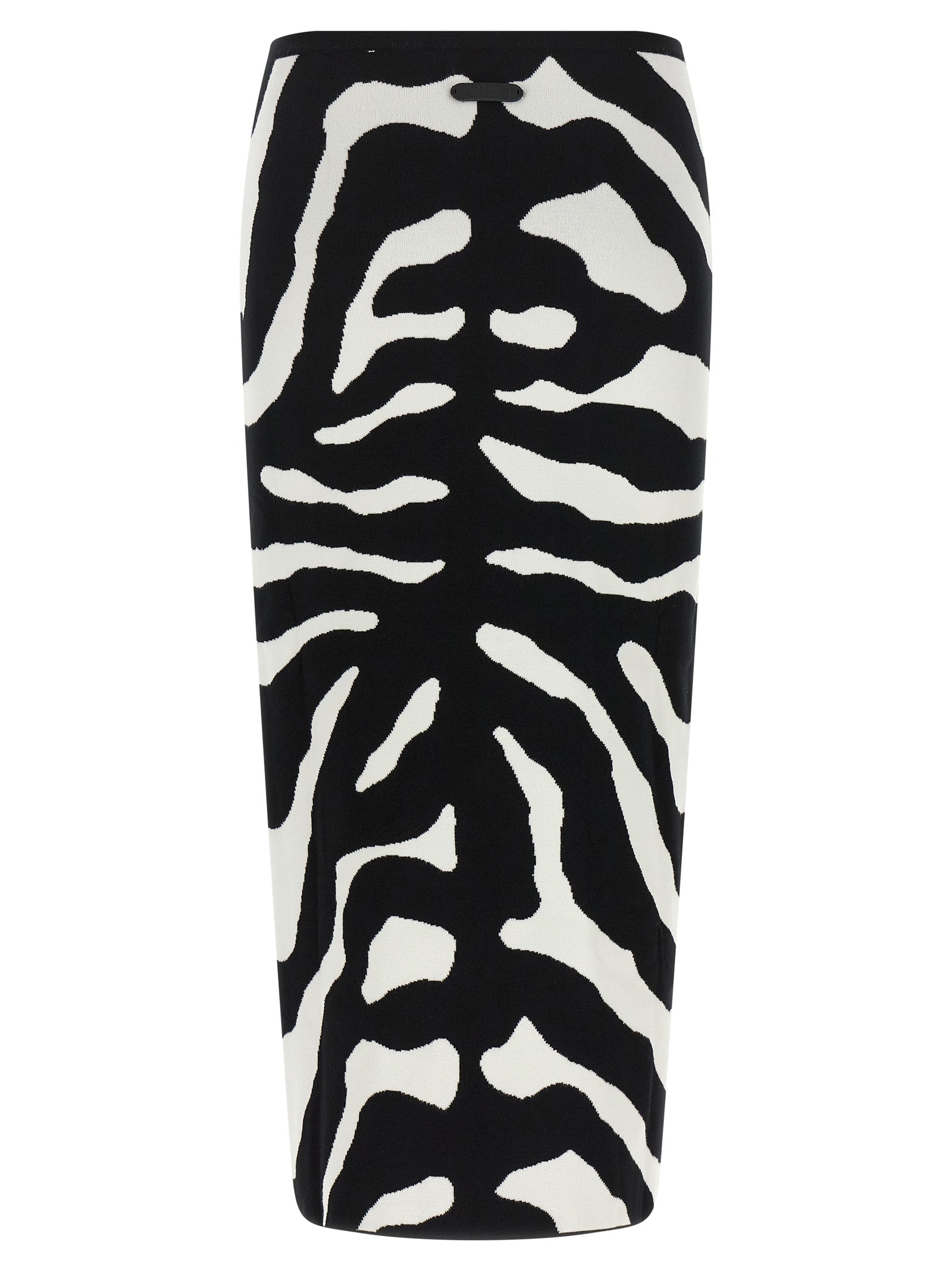 Moschino Zweifarbiger Midirock aus Viskose