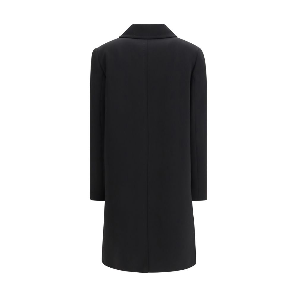 Max Mara Schwarzer Triacetat-Mantel