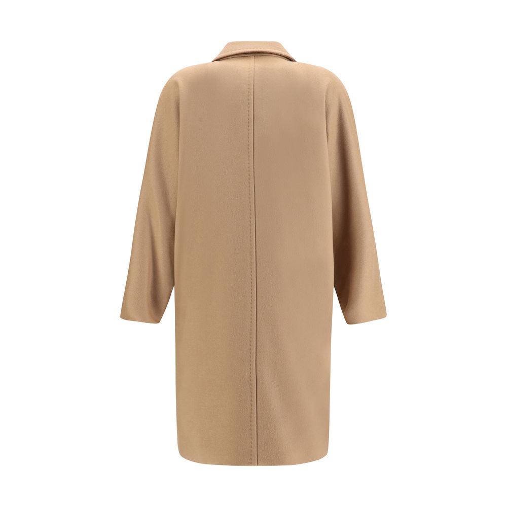 Max Mara Beige Wollmantel Oves Aries