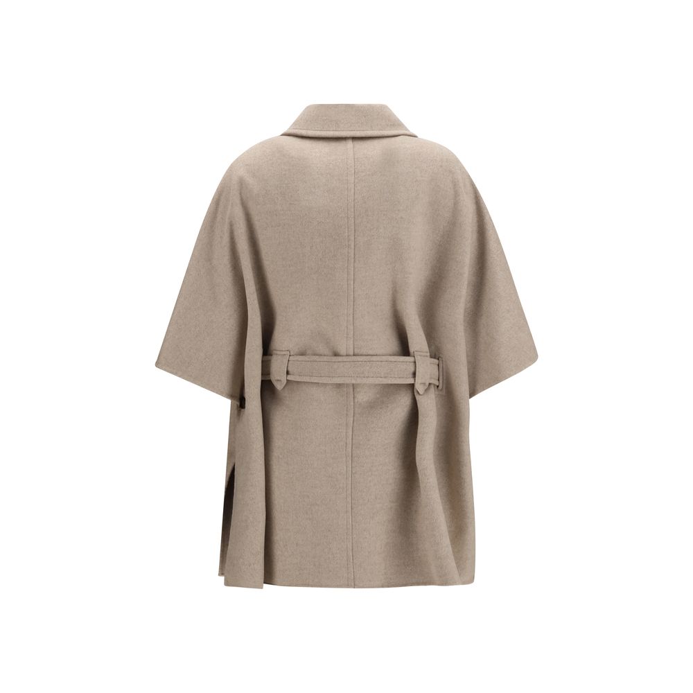 Max Mara Beiger Kaschmir-Mantel