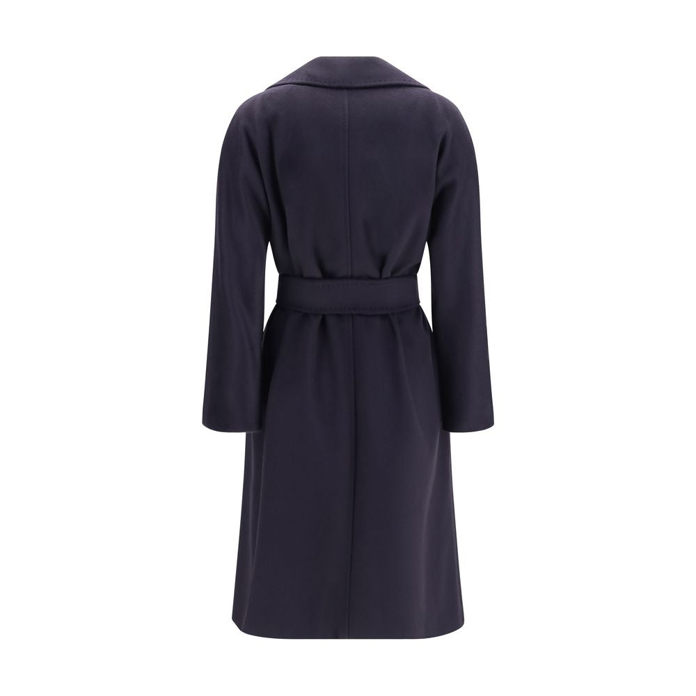 Max Mara Blauer Wollmantel Oves Aries