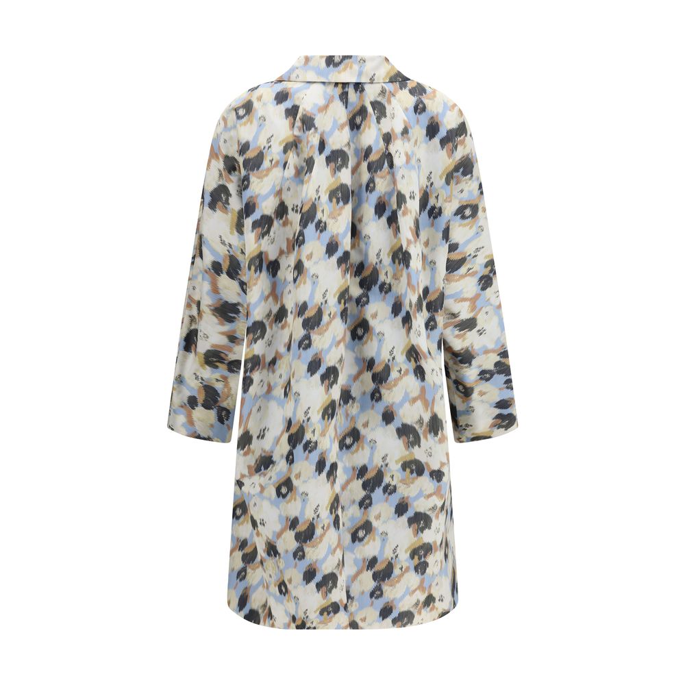 Marni Mehrfarbiger Polyester-Mantel