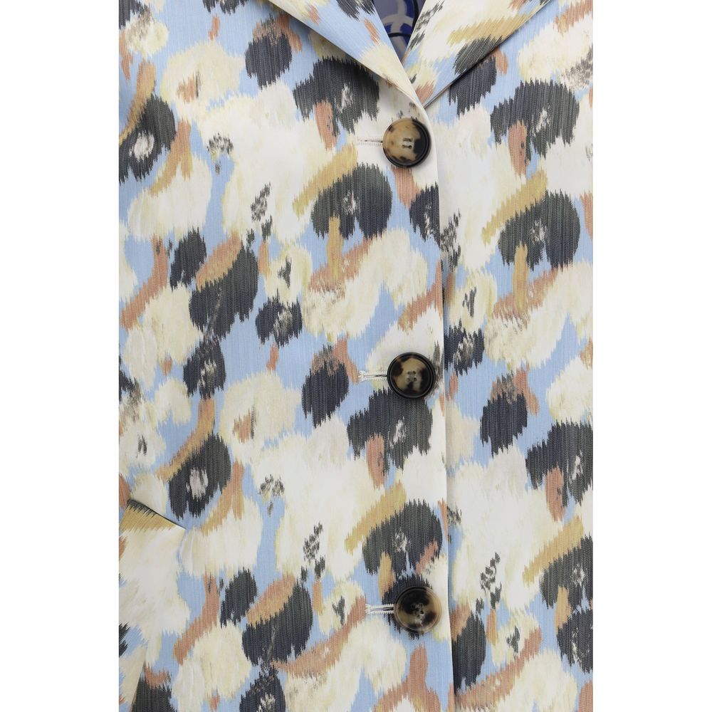 Marni Mehrfarbiger Polyester-Mantel