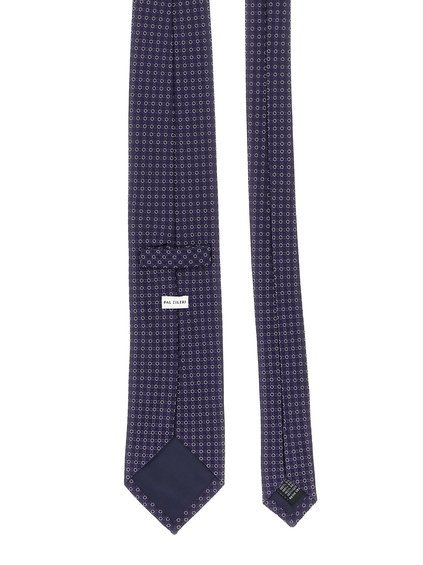 Pal Zileri Seidenkrawatte in Violett