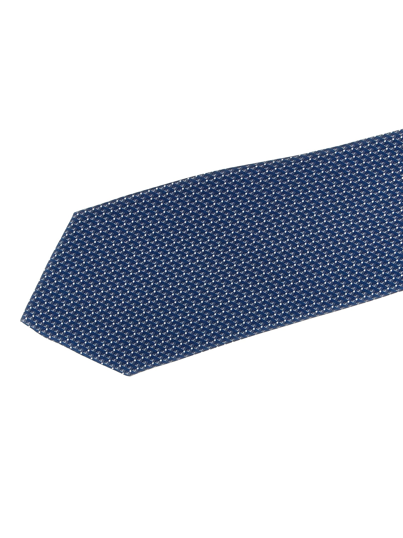 Pal Zileri Blaue Seidenkrawatte