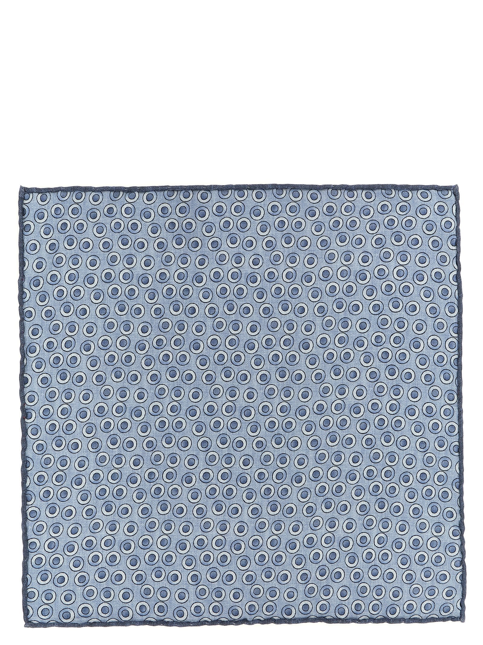 Brunello Cucinelli Blaue Seidenhandtasche