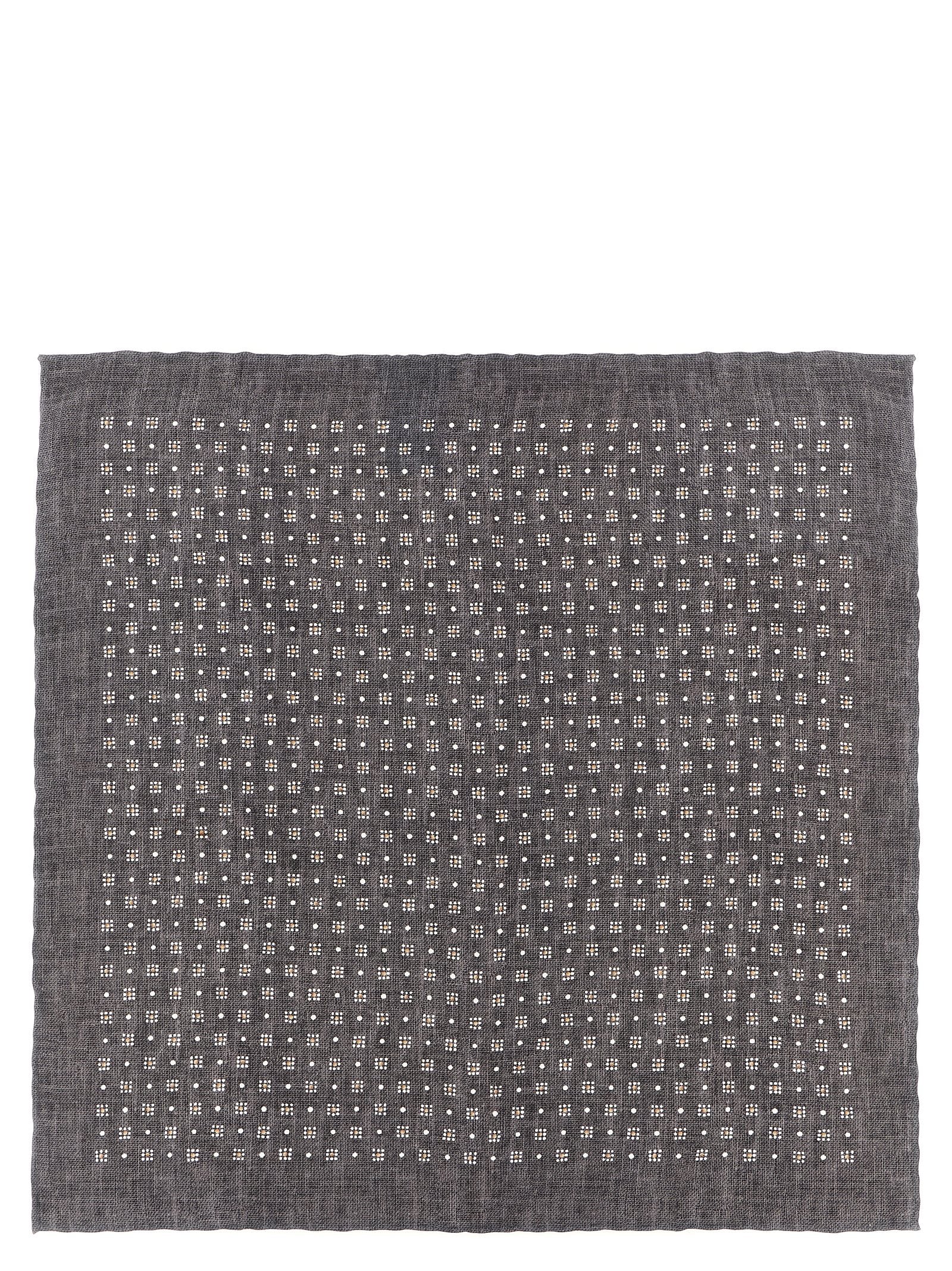 Brunello Cucinelli Graue Seidenaccessoires