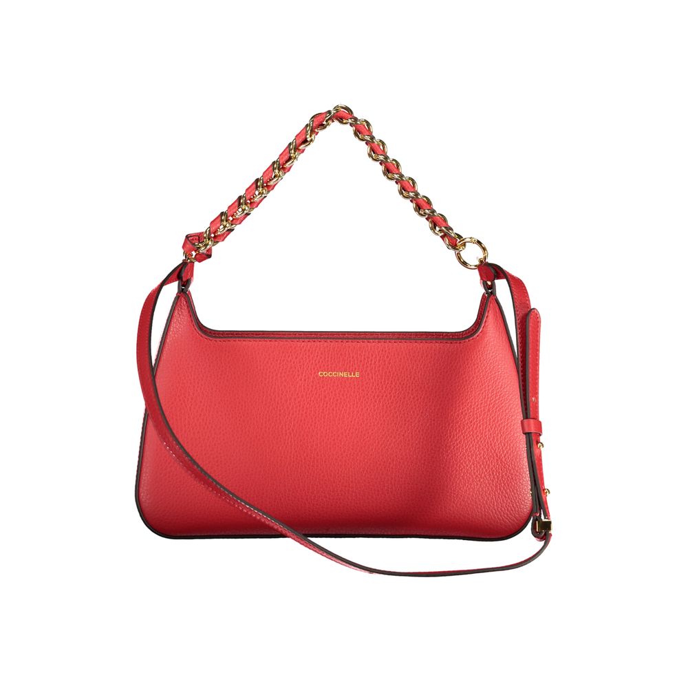 Coccinelle Rosso Leder Damentasche