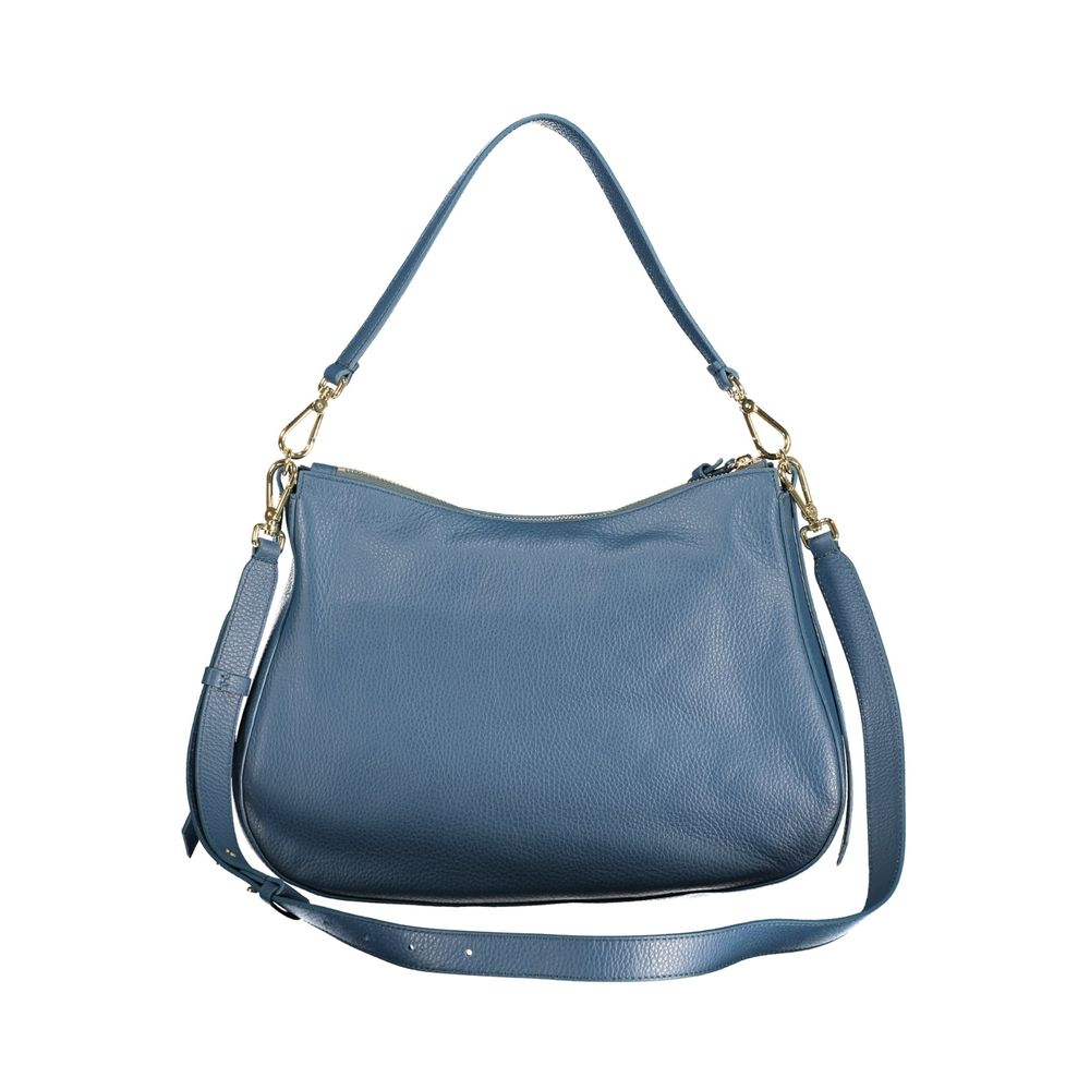 Coccinelle Blaue Leder Damentasche