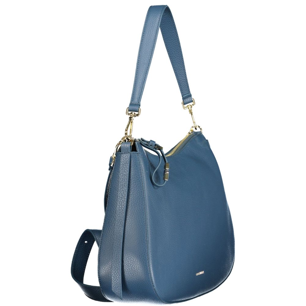 Coccinelle Blaue Leder Damentasche