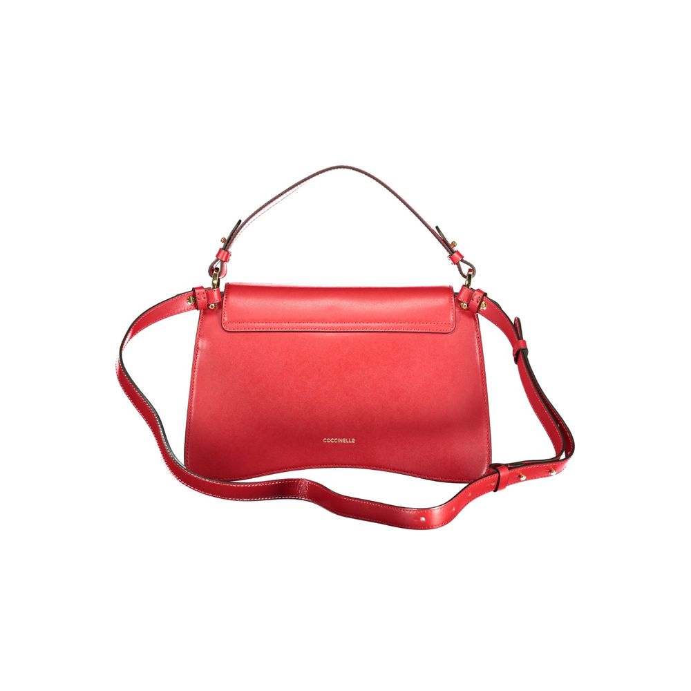 Coccinelle Rote Leder Damentasche