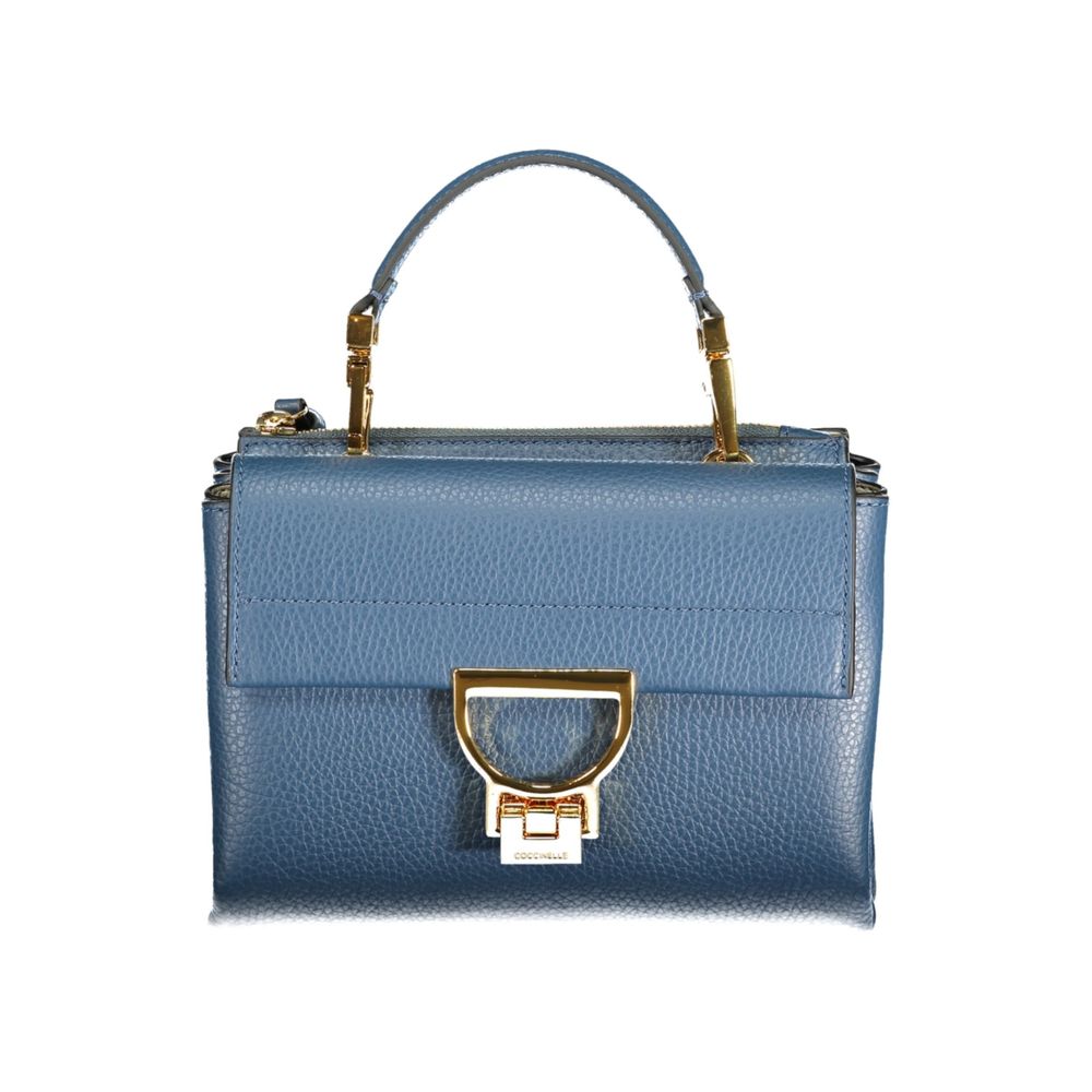 Coccinelle Damenhandtasche aus blauem Leder