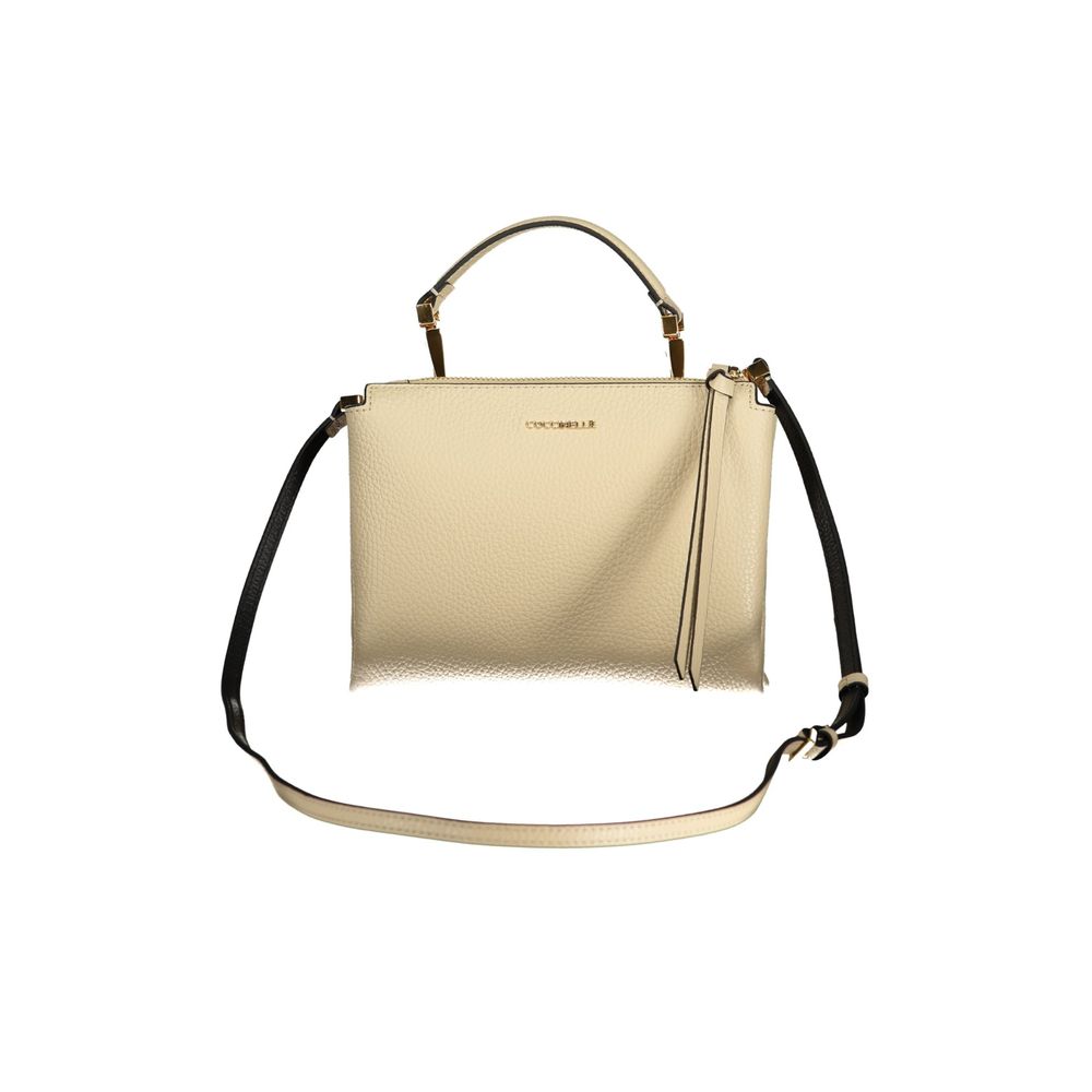 Coccinelle Beige Leder Damentasche
