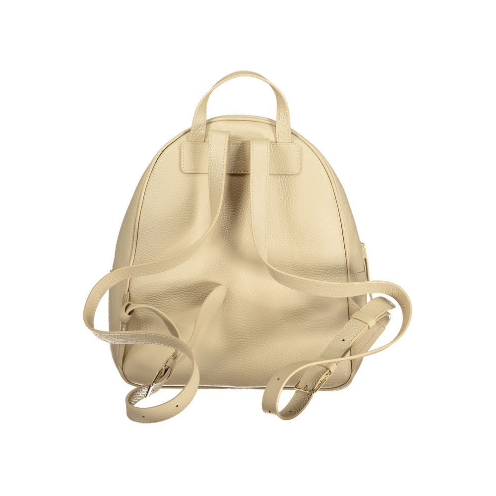 Coccinelle Beiger Lederrucksack für Damen