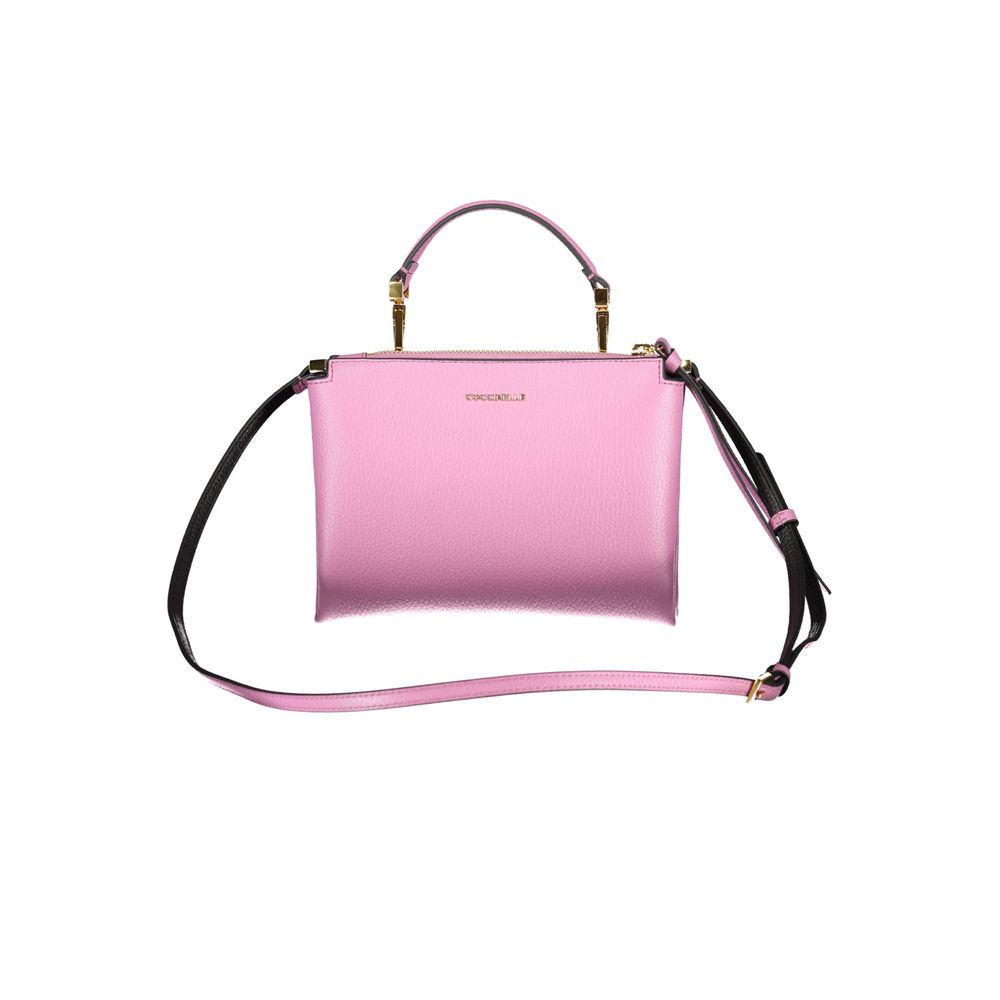 Coccinelle Violettes Leder Damenhandtasche