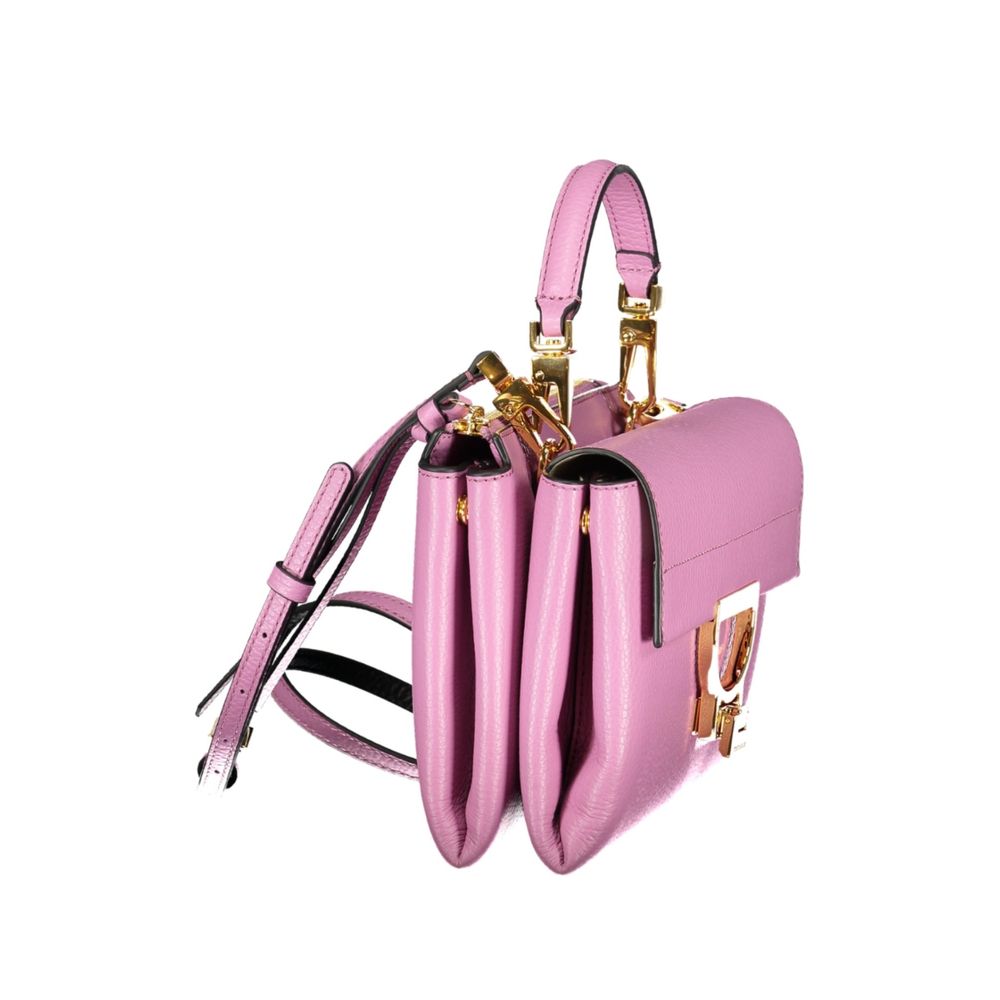 Coccinelle Violettes Leder Damenhandtasche