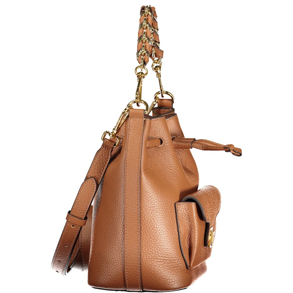 Coccinelle Braune Leder Damentasche