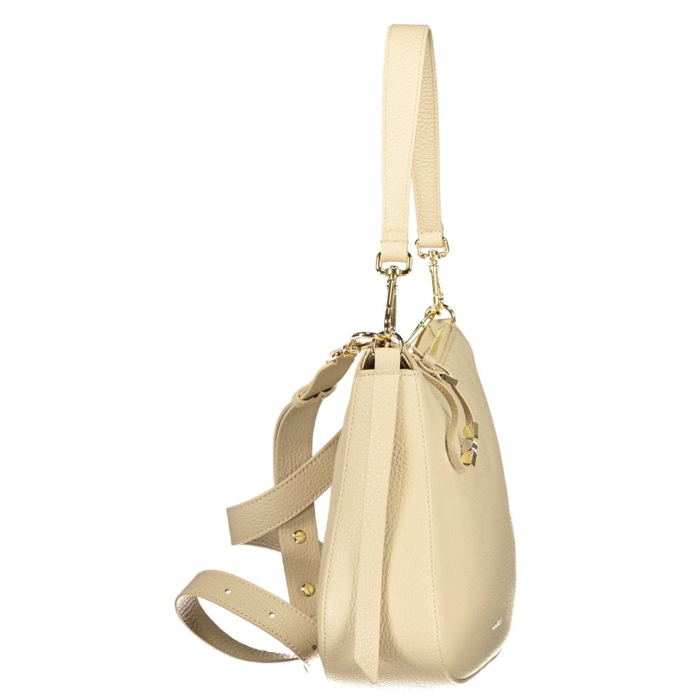 Coccinelle Beige Leder Damentasche