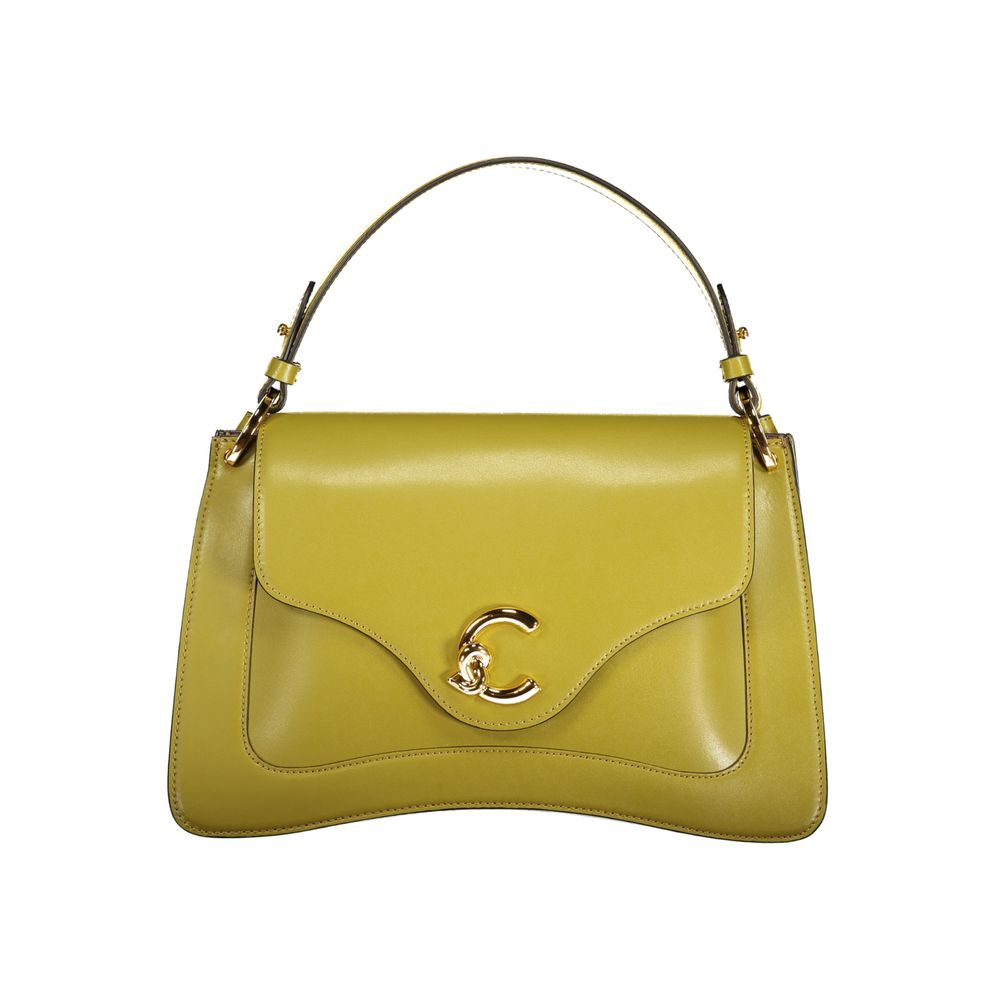 Coccinelle Verde Leder Damentasche