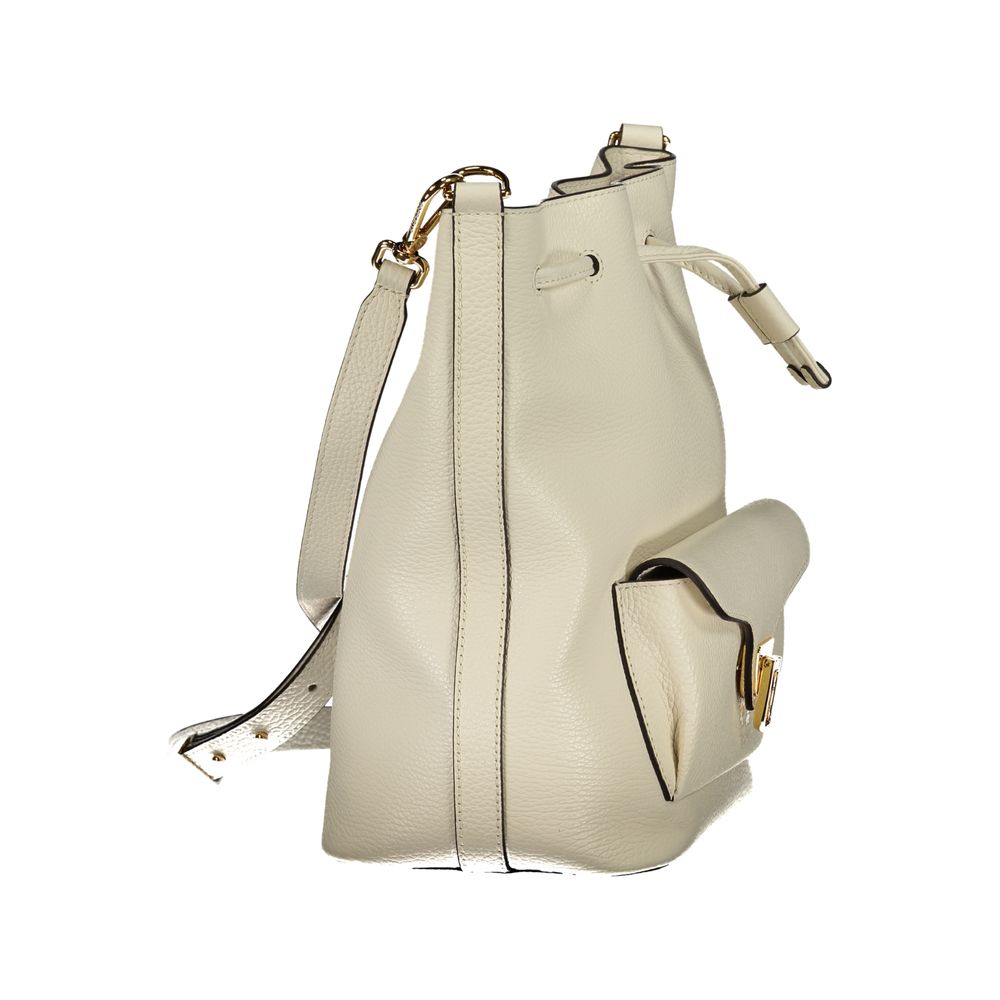Coccinelle Weiße Ledertasche