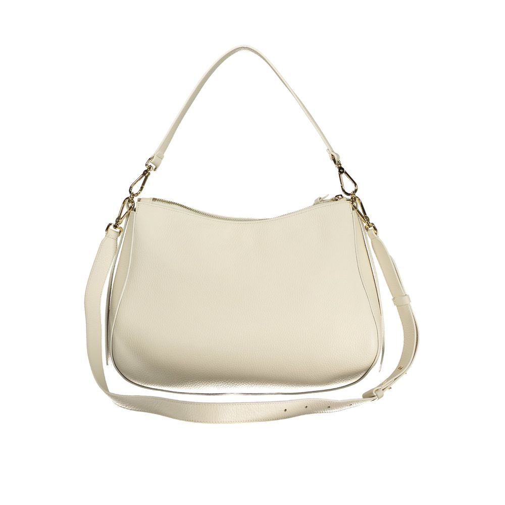 Coccinelle Weiße Ledertasche