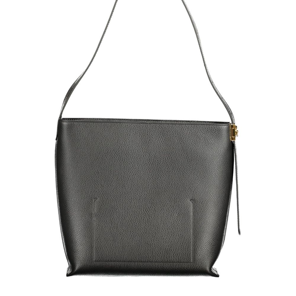 Coccinelle Schwarze Leder Damentasche