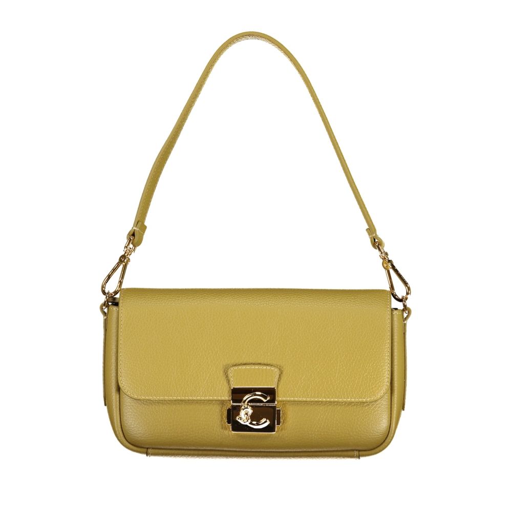 Coccinelle Grüne Lederhandtasche